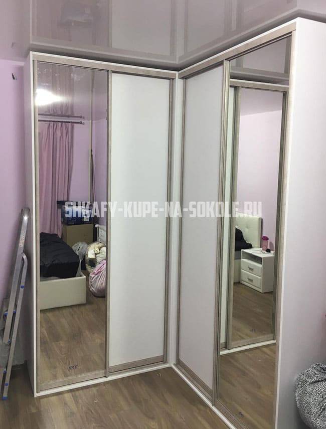 Шкафы угловые Сокол